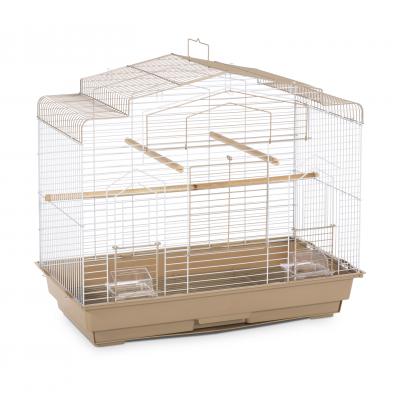 Cockatiel Flight Bird Cage-Brown/White